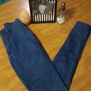 Super high waist skinny jeggings